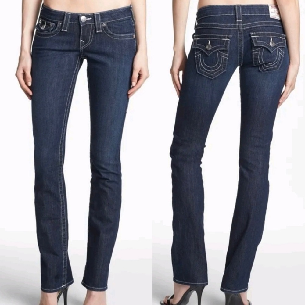 True Religion Dark Blue Skinny Jeans